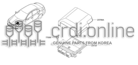 PROTECTOR-ECU 23706-3421R 237063421R 23706 3421R