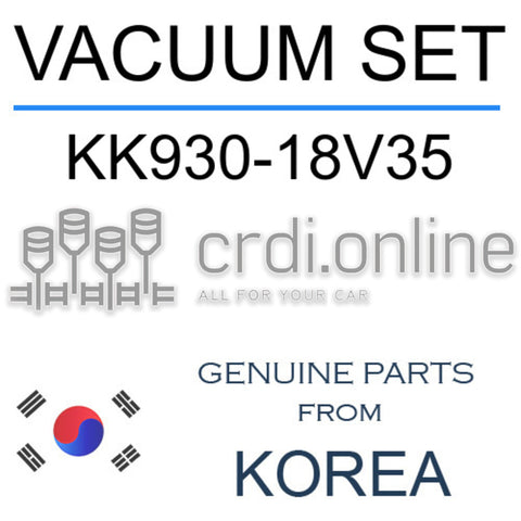 VACUUM SET [ORIGINAL] KK930-18V35 KK93018V35 KK930 18V35