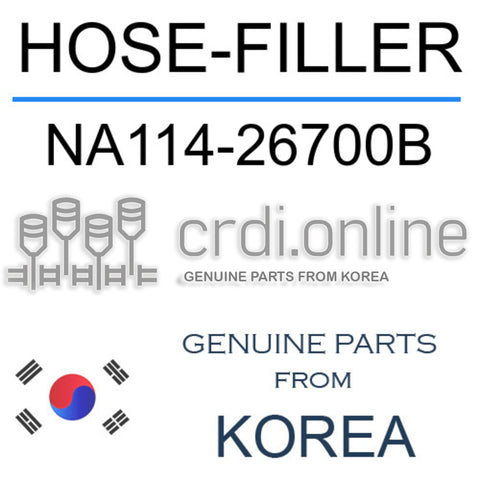 HOSE-FILLER NA114-26700B NA11426700B NA114 26700B