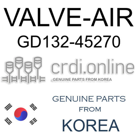 VALVE-AIR [ORIGINAL] GD132-45270 GD13245270 GD132 45270