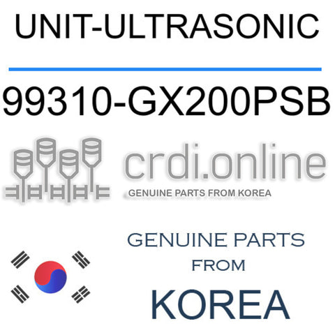 UNIT-ULTRASONIC [ORIGINAL] 99310-GX200PSB 99310GX200PSB 99310 GX200PSB