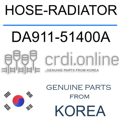 HOSE-RADIATOR DA911-51400A DA91151400A DA911 51400A