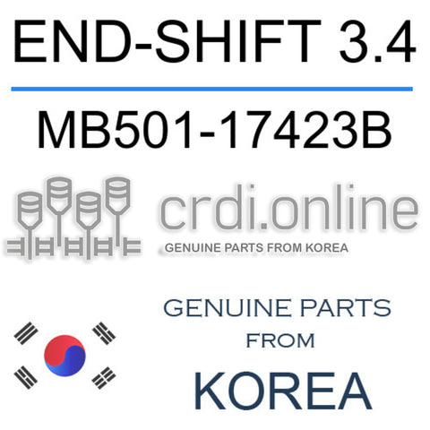 END-SHIFT 3.4 MB501-17423B MB50117423B MB501 17423B