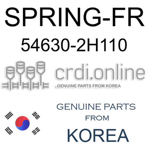 SPRING-FR [ORIGINAL] 54630-2H110 546302H110 54630 2H110