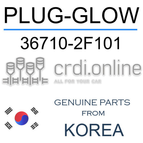 PLUG-GLOW [ORIGINAL] 36710-2F101 367102F101 36710 2F101