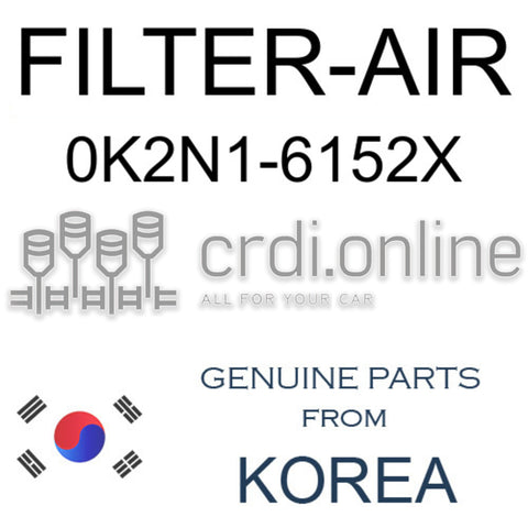 FILTER-AIR [ORIGINAL] 0K2N1-6152X 0K2N16152X 0K2N1 6152X