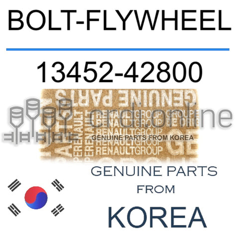 BOLT-FLYWHEEL [ORIGINAL] 13452-42800 1345242800 13452 42800