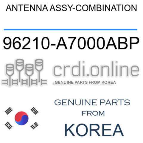 ANTENNA ASSY-COMBINATION [ORIGINAL] 96210-A7000ABP 96210A7000ABP 96210 A7000ABP