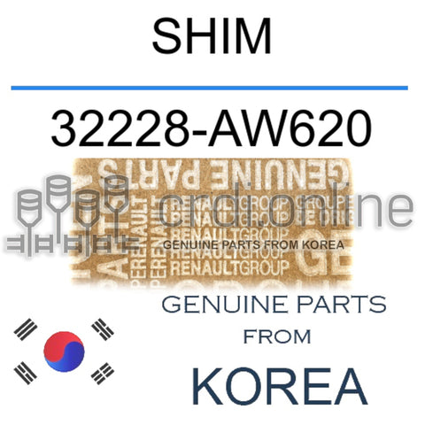 SHIM [ORIGINAL] 32228-AW620 32228AW620 32228 AW620