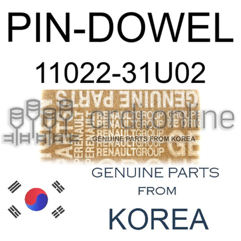 PIN-DOWEL [ORIGINAL] 11022-31U02 1102231U02 11022 31U02