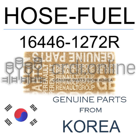 HOSE-FUEL [ORIGINAL] 16446-1272R 164461272R 16446 1272R