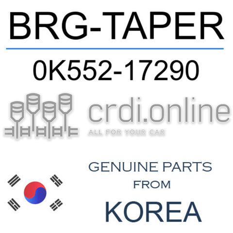 BRG-TAPER [ORIGINAL] 0K552-17290 0K55217290 0K552 17290