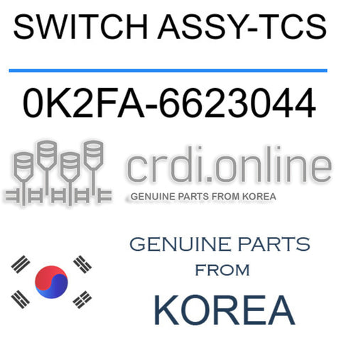 SWITCH ASSY-TCS [ORIGINAL] 0K2FA-6623044 0K2FA6623044 0K2FA 6623044
