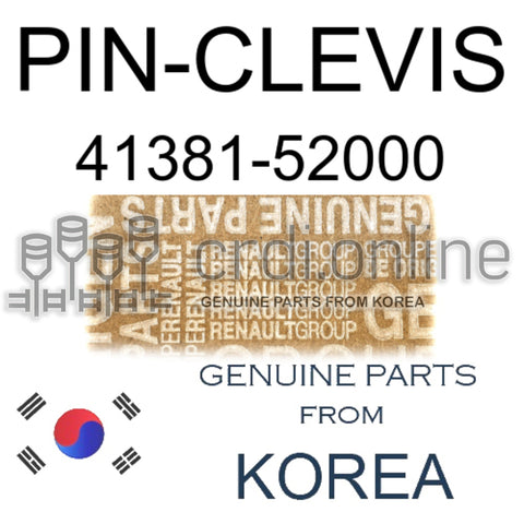 PIN-CLEVIS [ORIGINAL] 41381-52000 4138152000 41381 52000