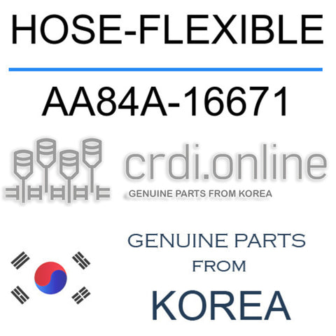 HOSE-FLEXIBLE [ORIGINAL] AA84A-16671 AA84A16671 AA84A 16671