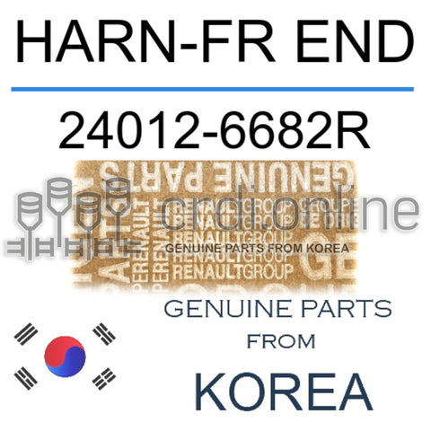 HARN-FR END [ORIGINAL] 24012-6682R 240126682R 24012 6682R