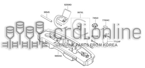 BOX-TOOL 99750-8616R 997508616R 99750 8616R