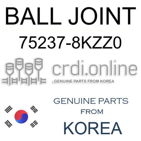 BALL JOINT 75237-8KZZ0 752378KZZ0 75237 8KZZ0