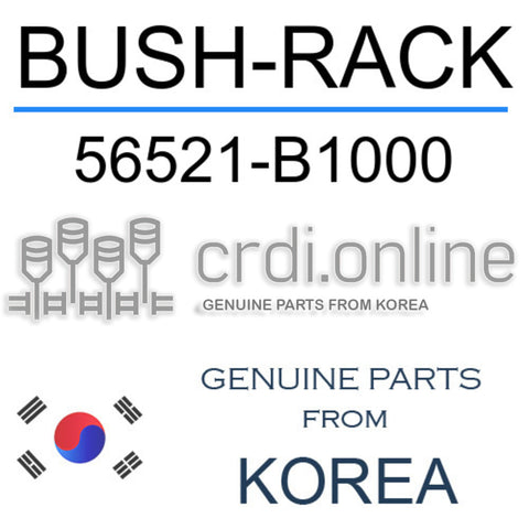 BUSH-RACK [ORIGINAL] 56521-B1000 56521B1000 56521 B1000