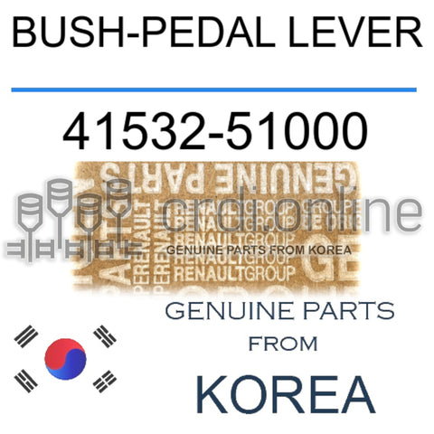 BUSH-PEDAL LEVER [ORIGINAL] 41532-51000 4153251000 41532 51000
