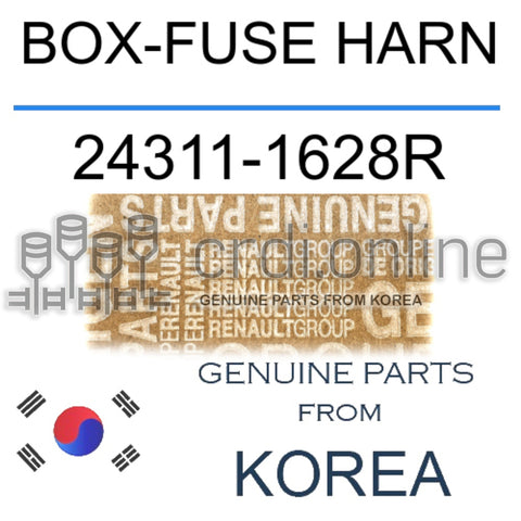BOX-FUSE HARN [ORIGINAL] 24311-1628R 243111628R 24311 1628R