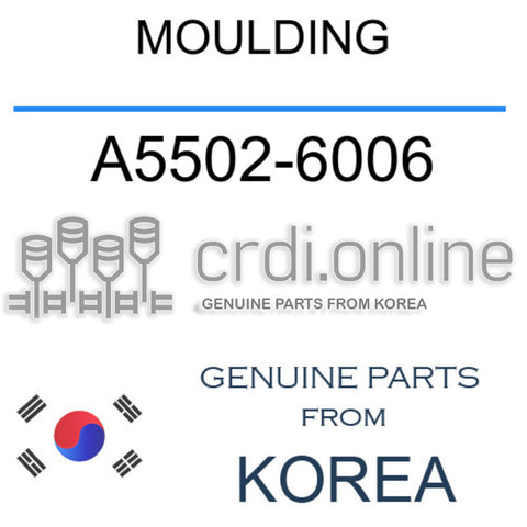 MOULDING A5502-6006 A55026006 A5502 6006