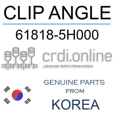 CLIP ANGLE 61818-5H000 618185H000 61818 5H000