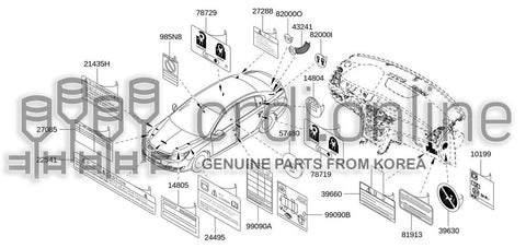LABEL-FUEL CONSUMPTION [ORIGINAL] 14804-1728R 148041728R 14804 1728R