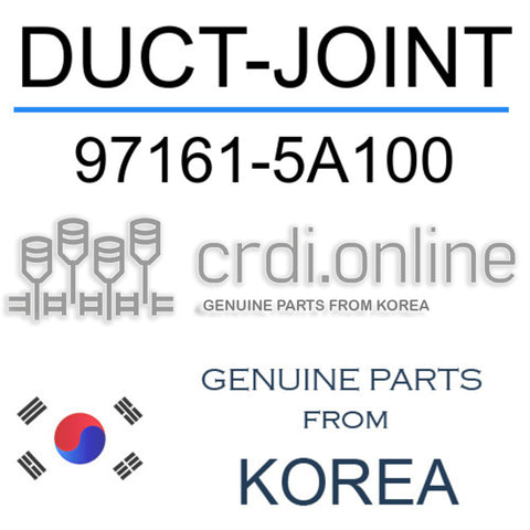 DUCT-JOINT [ORIGINAL] 97161-5A100 971615A100 97161 5A100