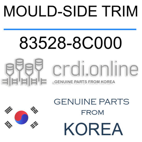 MOULD-SIDE TRIM 83528-8C000 835288C000 83528 8C000