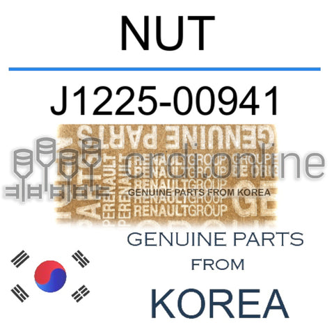 NUT [ORIGINAL] J1225-00941 J122500941 J1225 00941