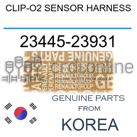 CLIP-O2 SENSOR HARNESS [ORIGINAL] 23445-23931 2344523931 23445 23931