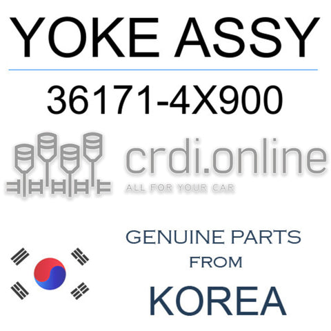 YOKE ASSY [ORIGINAL] 36171-4X900 361714X900 36171 4X900