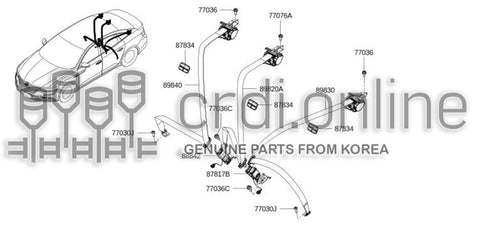 ESCUTCHEON-REAR SEAT BELT 849E4-2015R 849E42015R 849E4 2015R