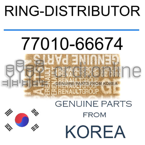 RING-DISTRIBUTOR [ORIGINAL] 77010-66674 7701066674 77010 66674