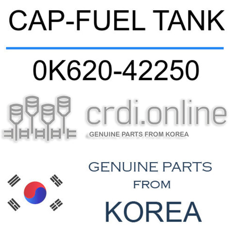 CAP-FUEL TANK [ORIGINAL] 0K620-42250 0K62042250 0K620 42250