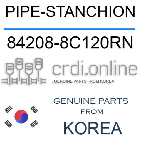 PIPE-STANCHION [ORIGINAL] 84208-8C120RN 842088C120RN 84208 8C120RN