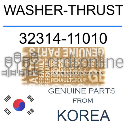 WASHER-THRUST [ORIGINAL] 32314-11010 3231411010 32314 11010