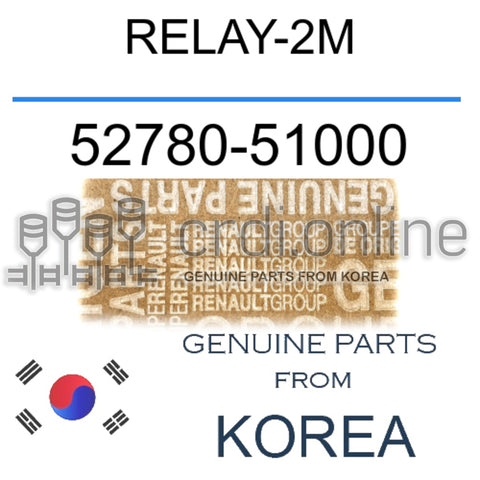 RELAY-2M [ORIGINAL] 52780-51000 5278051000 52780 51000
