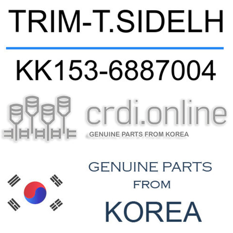 TRIM-T.SIDELH KK153-6887004 KK1536887004 KK153 6887004