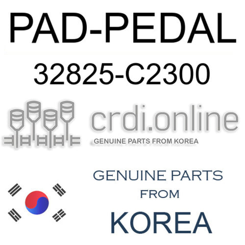 PAD-PEDAL [ORIGINAL] 32825-C2300 32825C2300 32825 C2300