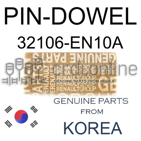 PIN-DOWEL [ORIGINAL] 32106-EN10A 32106EN10A 32106 EN10A
