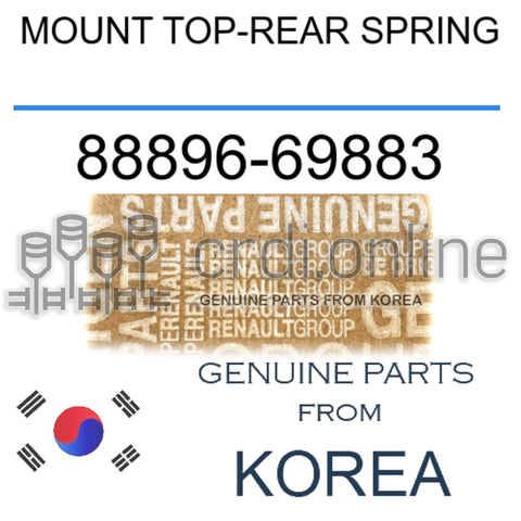 MOUNT TOP-REAR SPRING [ORIGINAL] 88896-69883 8889669883 88896 69883