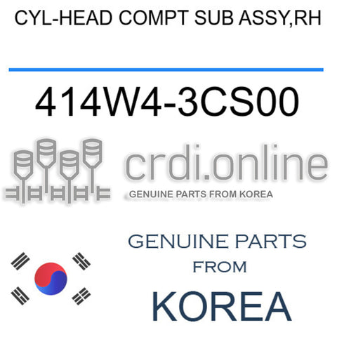 CYL-HEAD COMPT SUB ASSY,RH [ORIGINAL] 414W4-3CS00 414W43CS00 414W4 3CS00