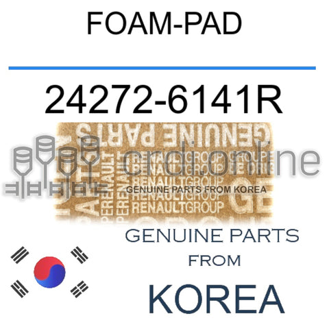 FOAM-PAD [ORIGINAL] 24272-6141R 242726141R 24272 6141R