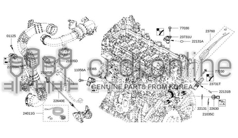 SENSOR ASSY-PRESS 22365-7458R 223657458R 22365 7458R