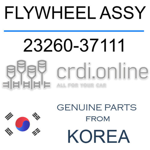 FLYWHEEL ASSY [ORIGINAL] 23260-37111 2326037111 23260 37111