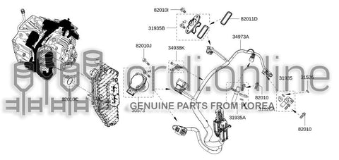 HARNESS-GEARBOX 34973-6344R 349736344R 34973 6344R