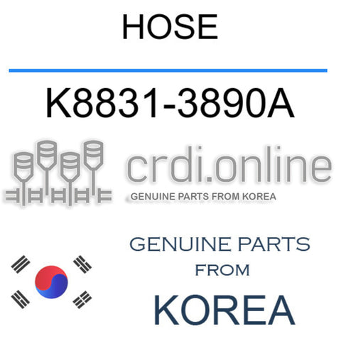 HOSE [ORIGINAL] K8831-3890A K88313890A K8831 3890A