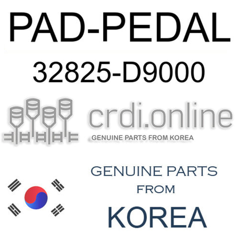 PAD-PEDAL [ORIGINAL] 32825-D9000 32825D9000 32825 D9000